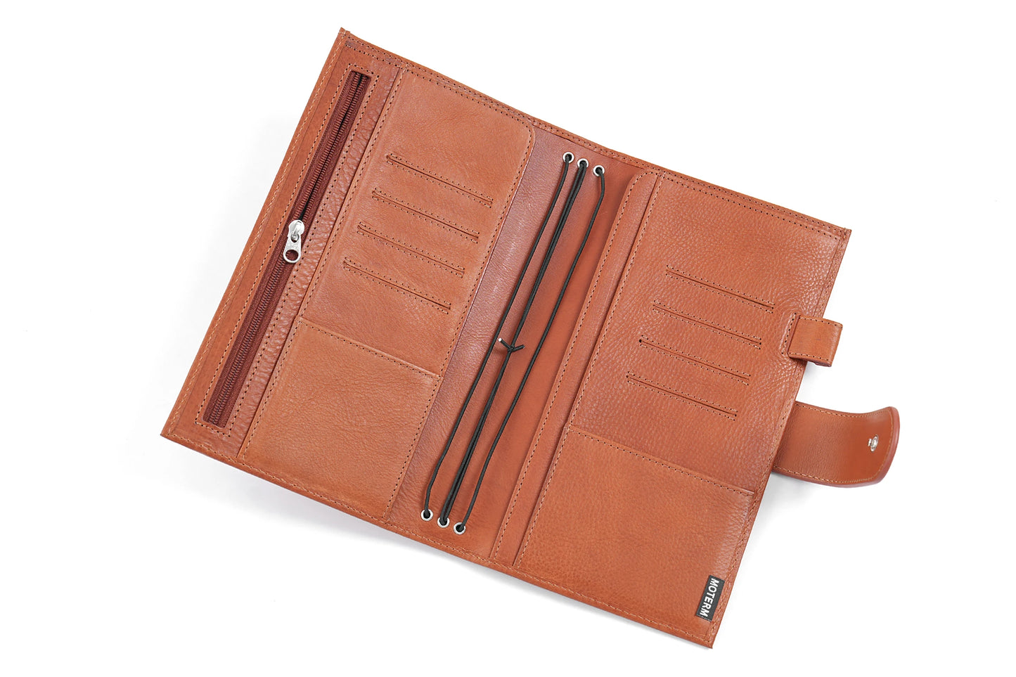 Vegetable Tanned Leather Travel Notebook – Standard Planner Cover