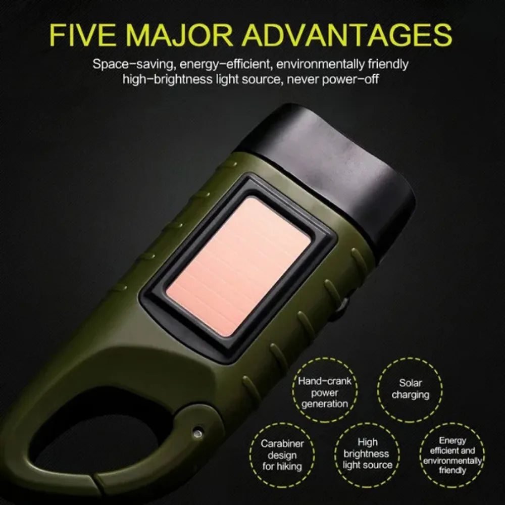 USB Rechargeable LED Pocket Flashlight – Mini Keychain, Waterproof