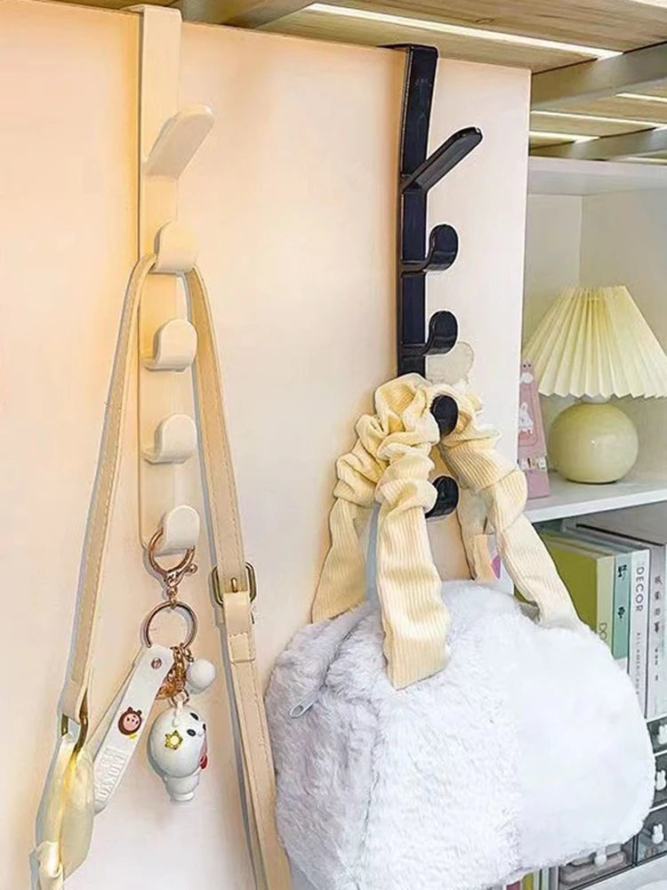 Dormitory Wardrobe Hanger Bags – No-Drill Wall Storage Rack