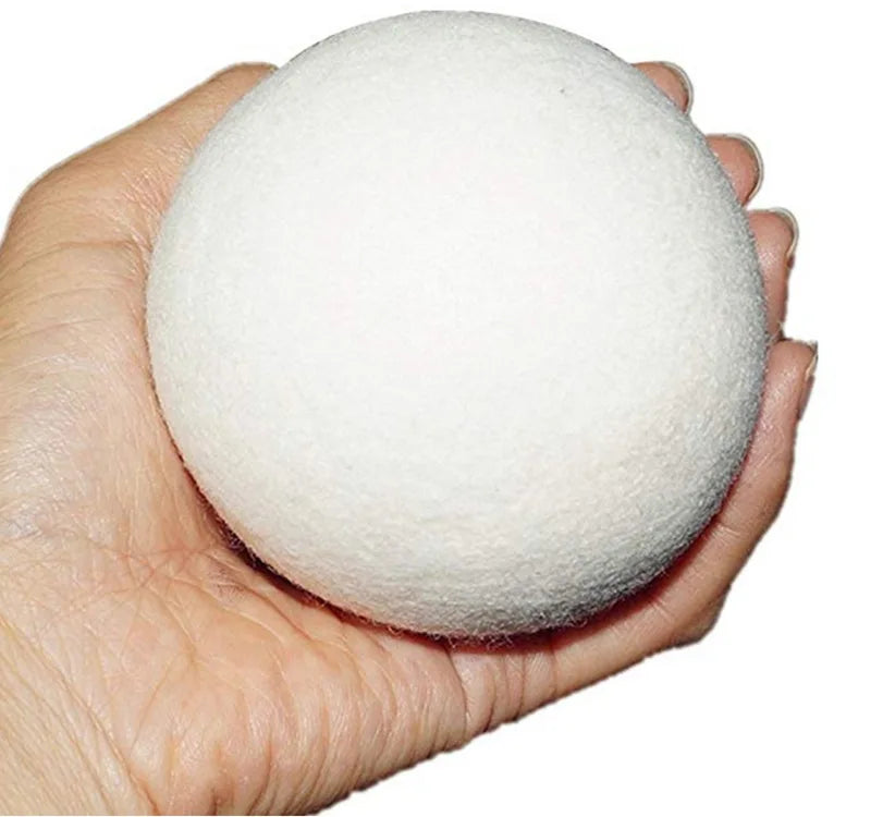 Reusable Wool Dryer Balls – Natural Fabric Softener for Laundry