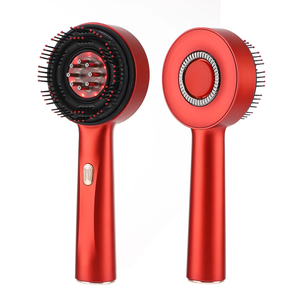 Electric Hair Regrowth Brush – Infrared Scalp Massager Comb