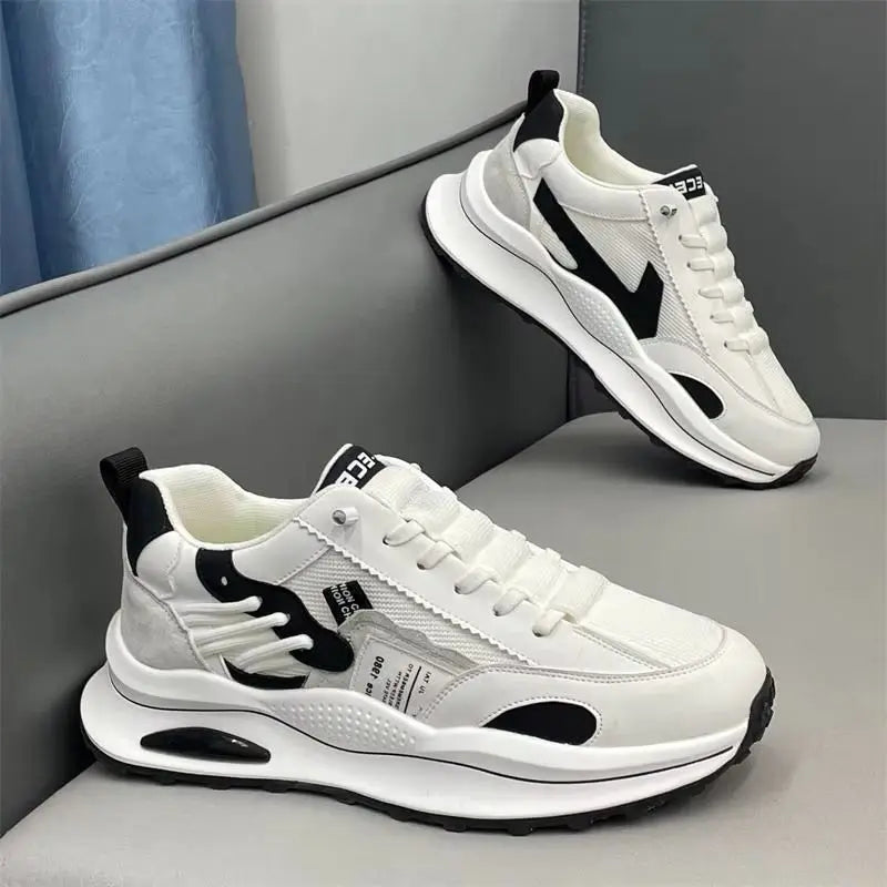 Cartmela Summer Mesh Leather Sneakers