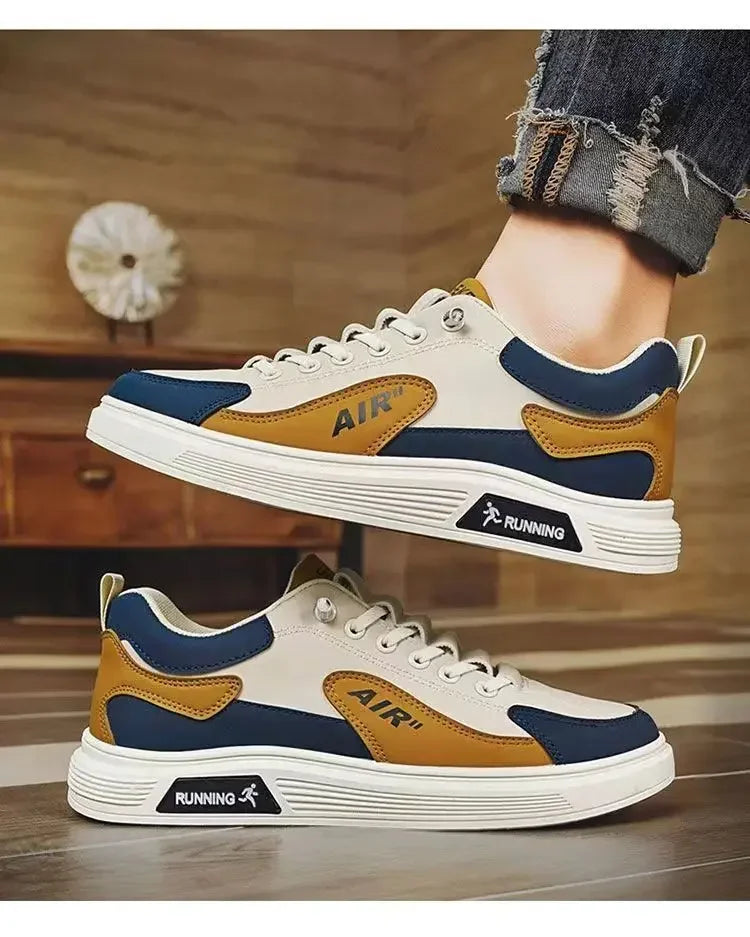 2025 Men’s Leather Casual Shoes – Fashion Sneaker