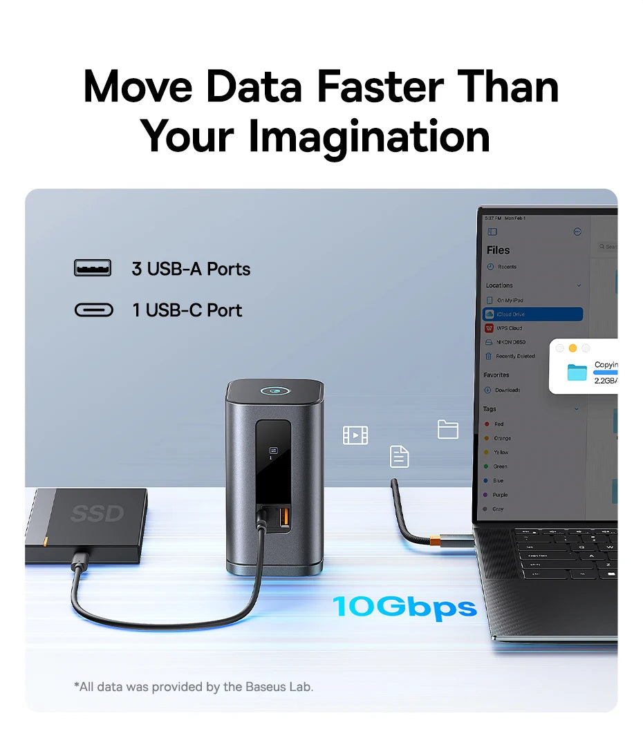 USB-C 11-in-1 Hub – 4K HDMI, DP Triple Display, 100W PD Dock