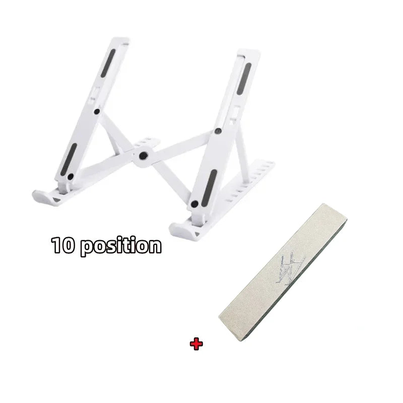 Portable Foldable Laptop Stand – 7/10 Gear Adjustable Tablet Holder