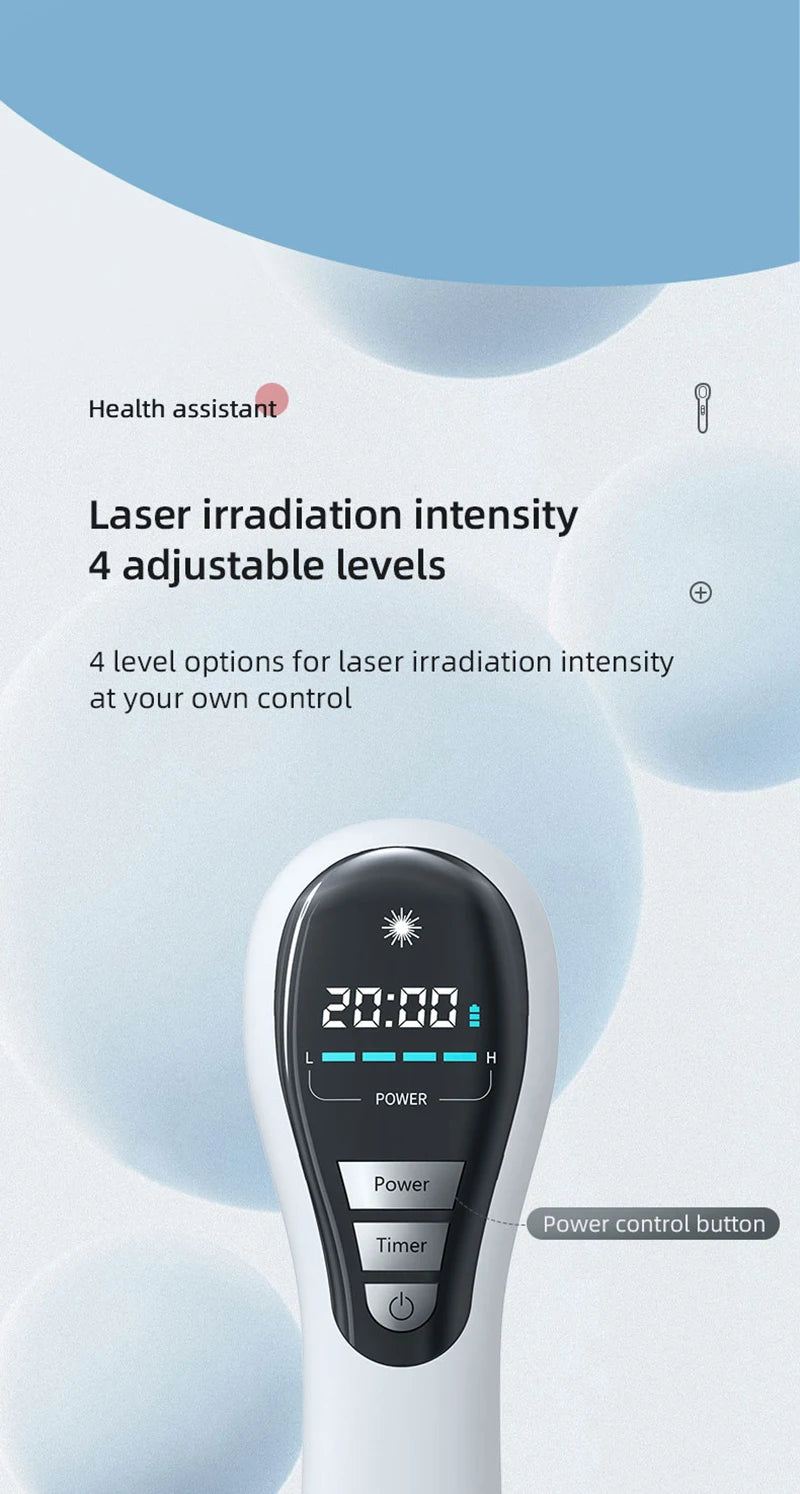 Red Light Therapy Device – Cold Laser Pain Relief & Health Care