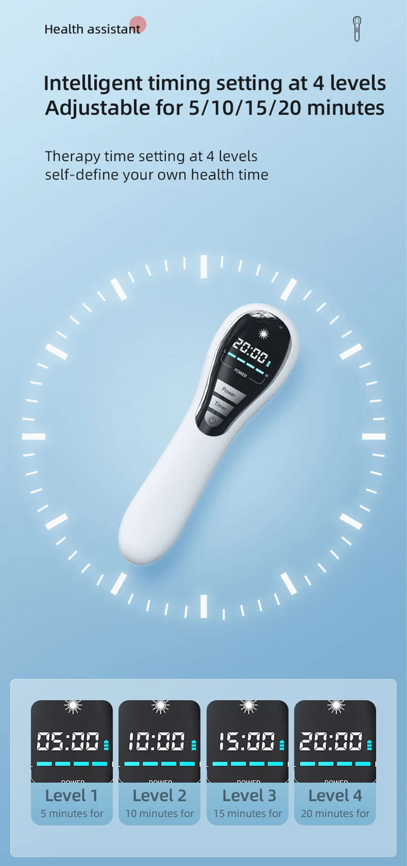 Red Light Therapy Device – Cold Laser Pain Relief & Health Care