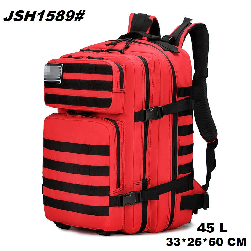 Tactical Backpack – Small Gym, Travel & Hiking Bag with Molle System