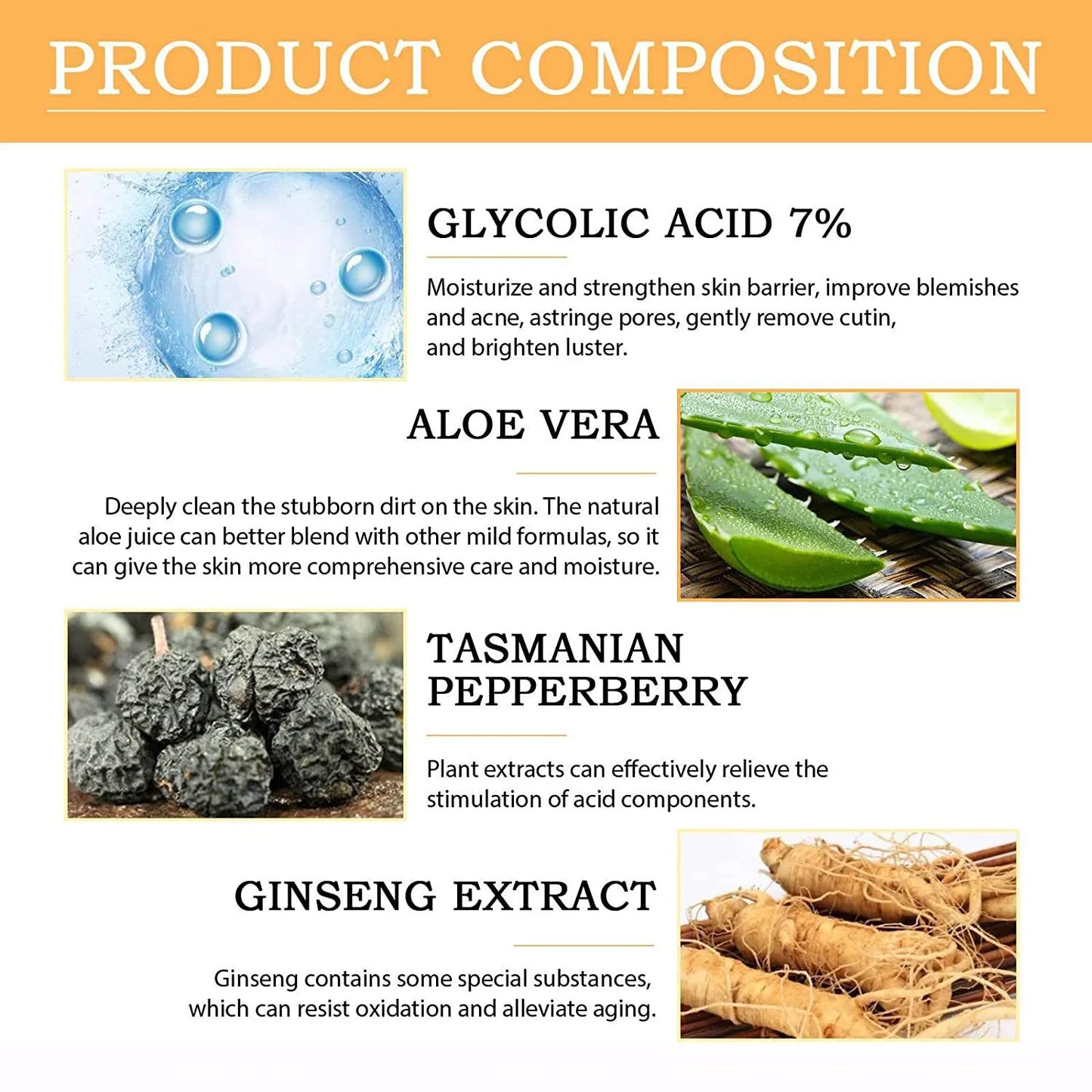 100ml Glycolic Acid 7% Toner – Acne Care & Skin Rejuvenation