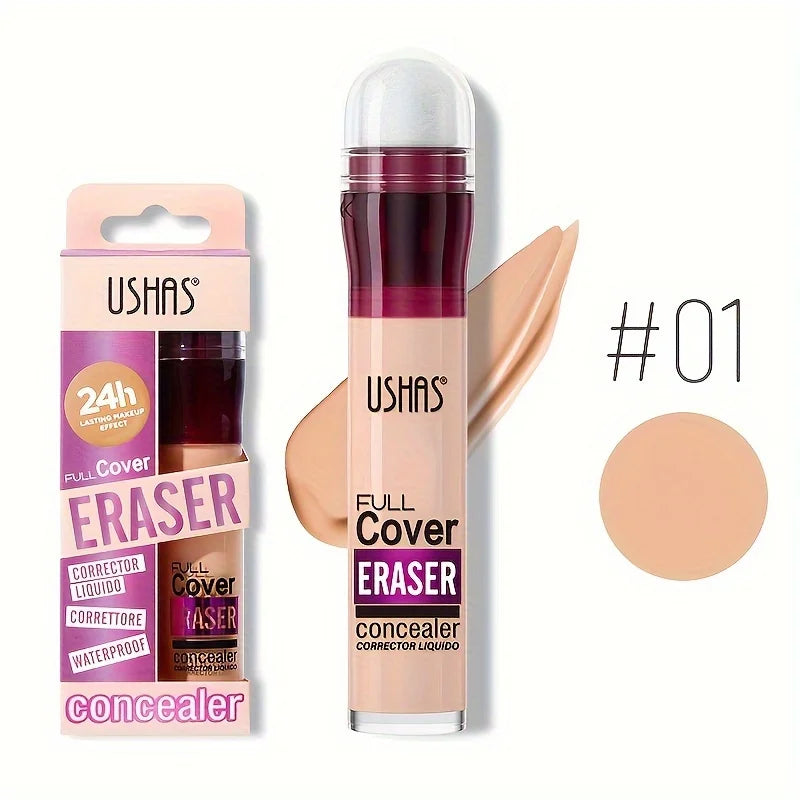 Sponge Head Concealer for Dark Circles, Acne & Blemishes Coverage