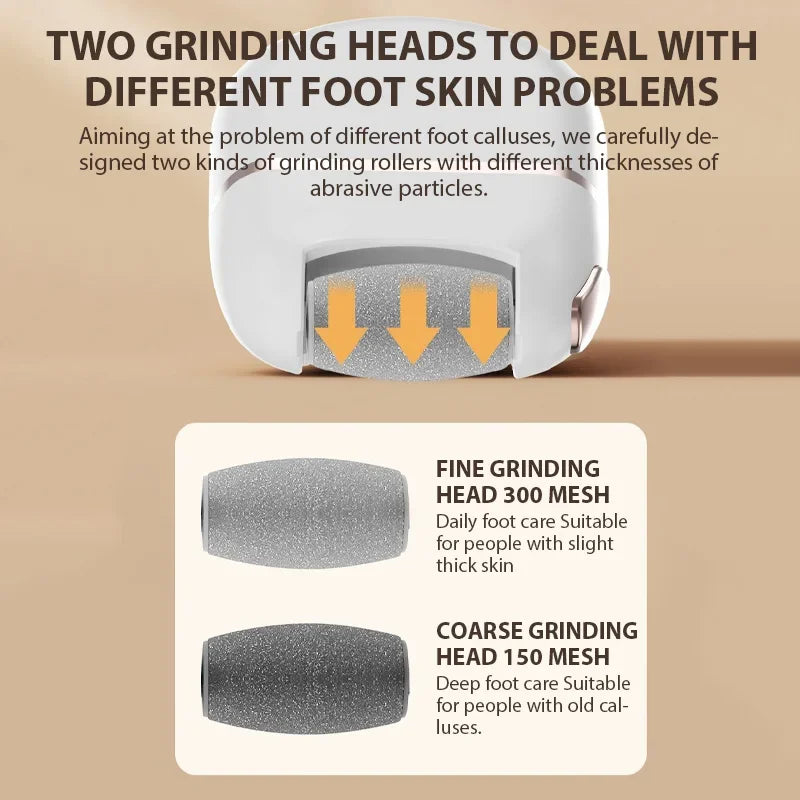 Electric Foot Grinder – Callus Remover & Dead Skin Scrubber