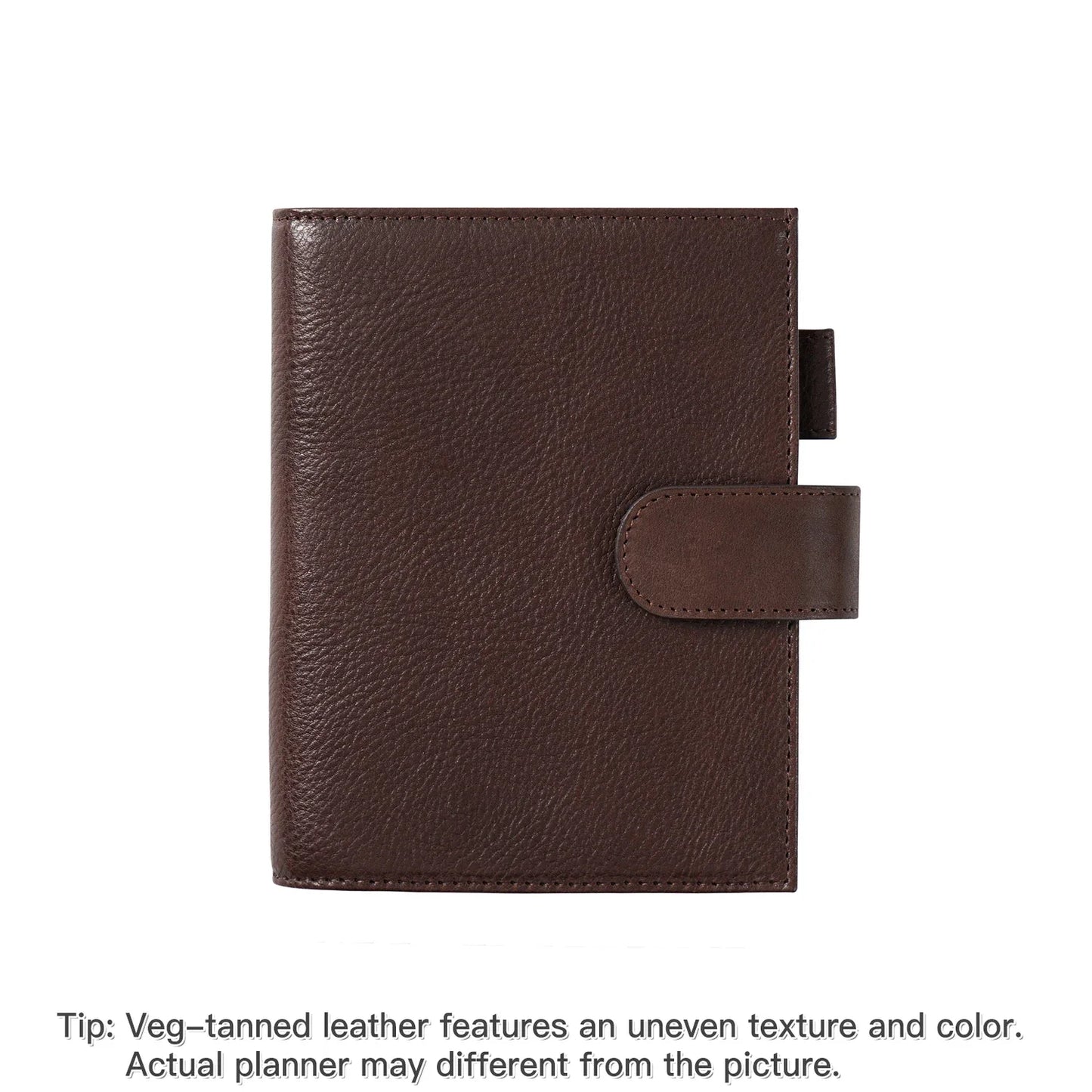 A6 Plus Leather Notebook Cover – Full Grain Vegetable Tanned