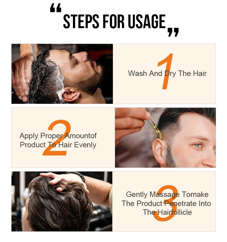 Hair Growth Serum with Ginger Extract – Fast Regrowth & Care Oil