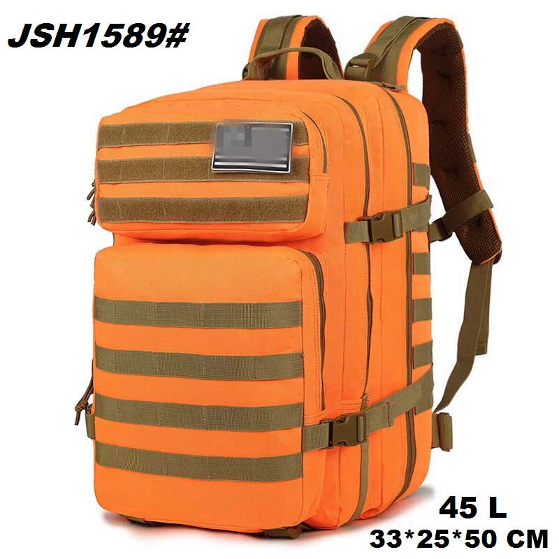 Tactical Backpack – Small Gym, Travel & Hiking Bag with Molle System