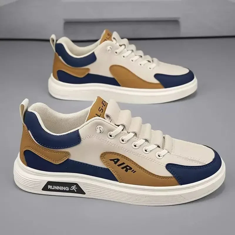 2025 Men’s Leather Casual Shoes – Fashion Sneaker