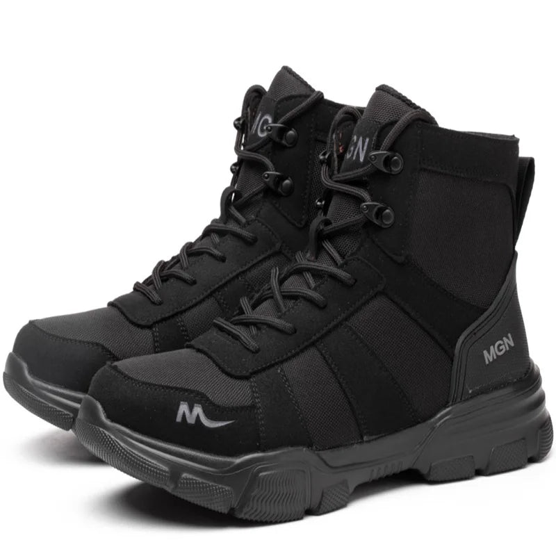 Indestructible Safety Work Boots – Steel Toe, Puncture-Proof