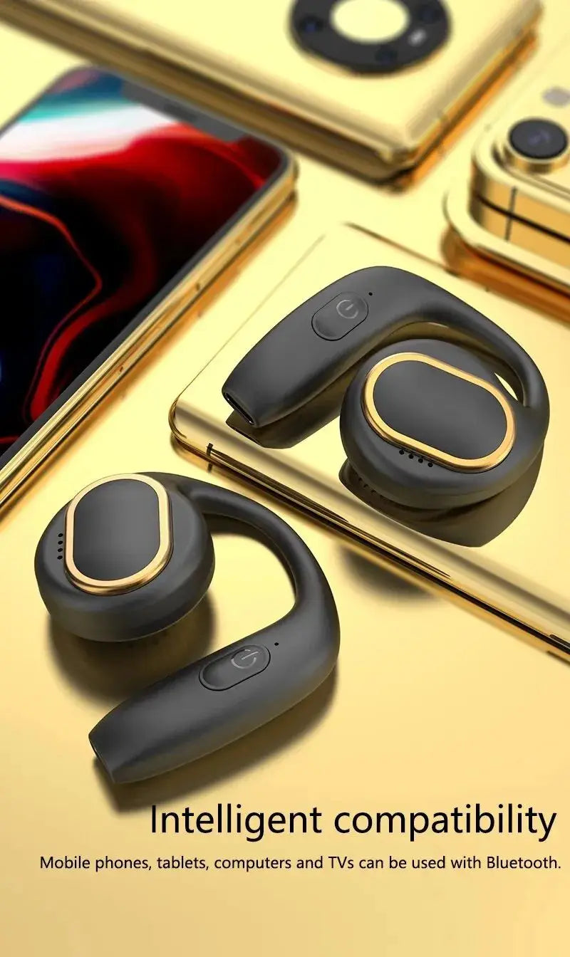 G19 Open-Ear Bluetooth Headset – Air Conduction Wireless Earhook