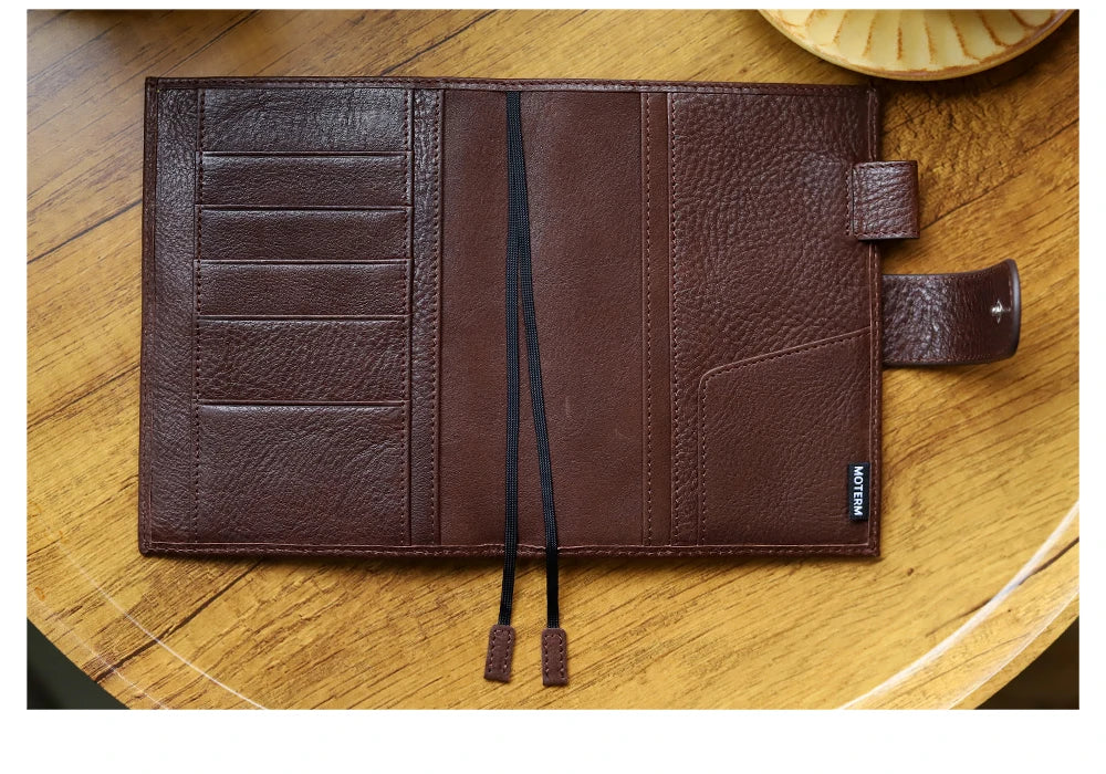 A6 Plus Leather Notebook Cover – Full Grain Vegetable Tanned