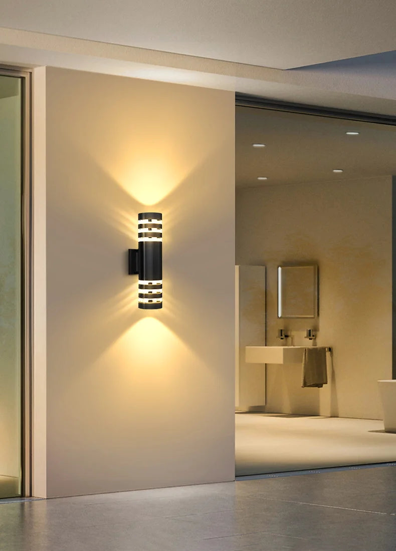 Outdoor Waterproof Street Wall Light – LED E27 Bulb Fixture