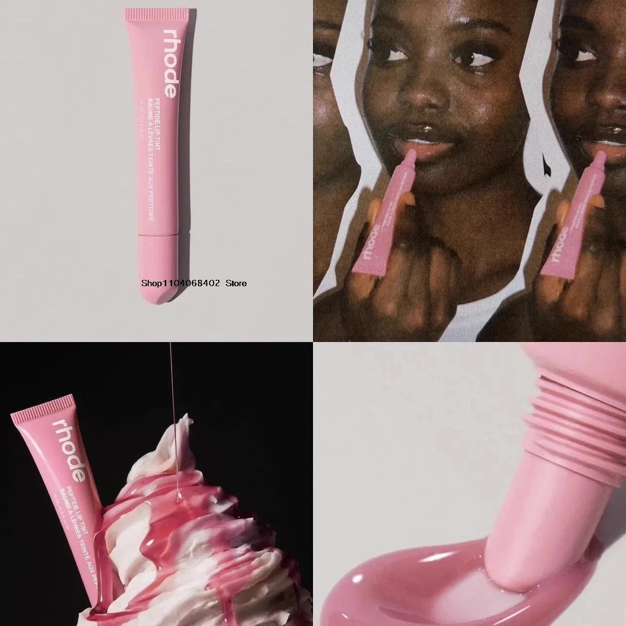 Cream Blush & Lip Gloss Stick – Toast, Raspberry & Espresso Shades