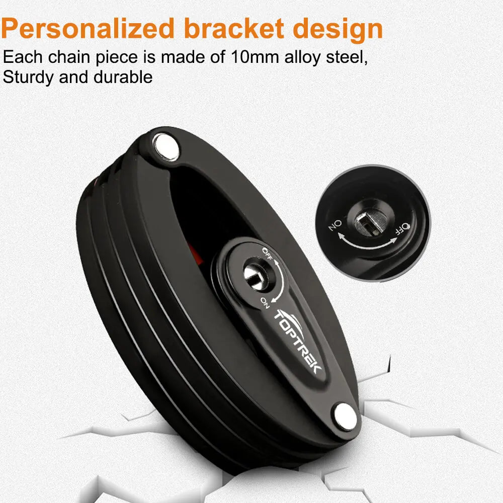 Foldable Bicycle Lock – High Security Anti-Theft Bike Accessory