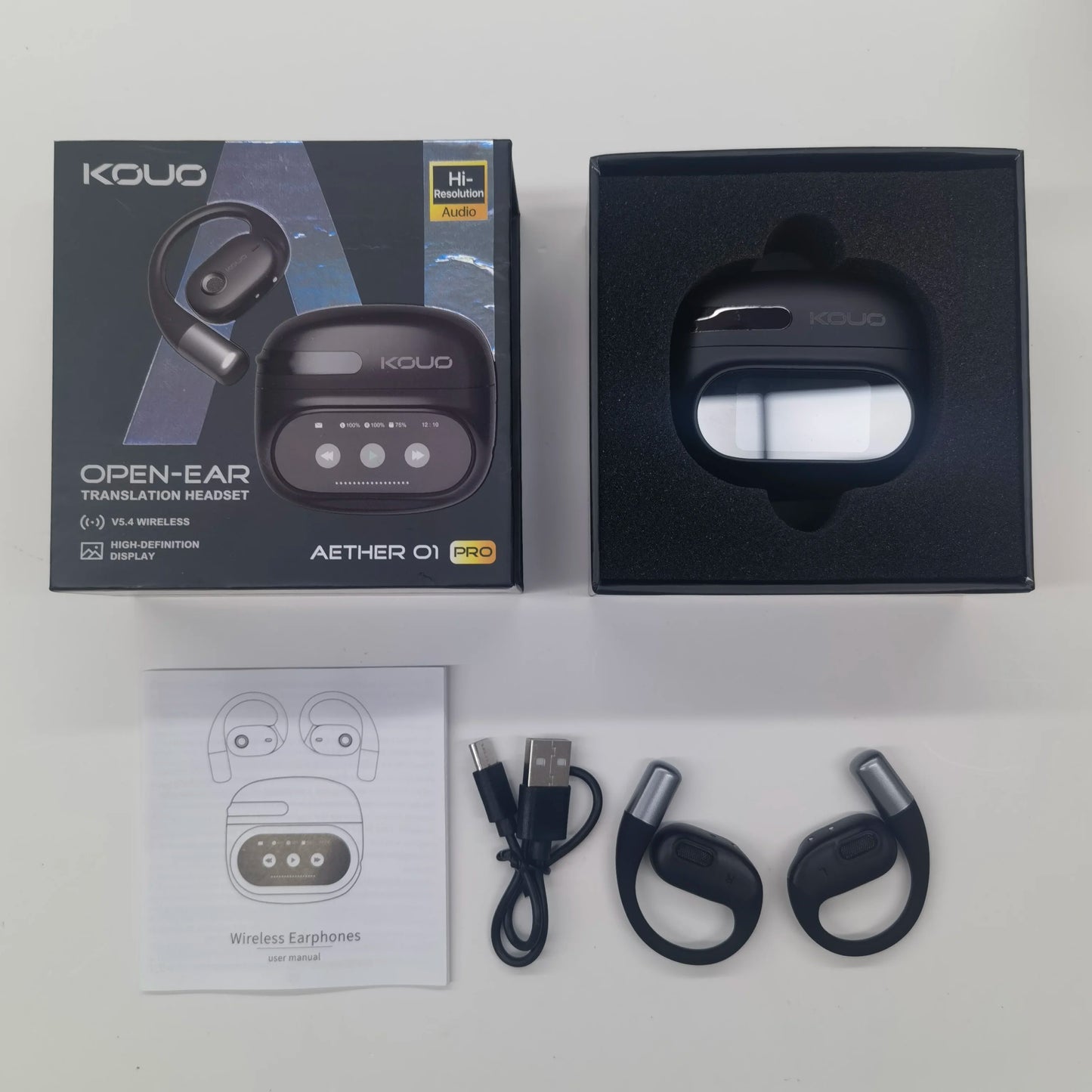 164-Language Instant Translation Wireless Bluetooth Earbuds