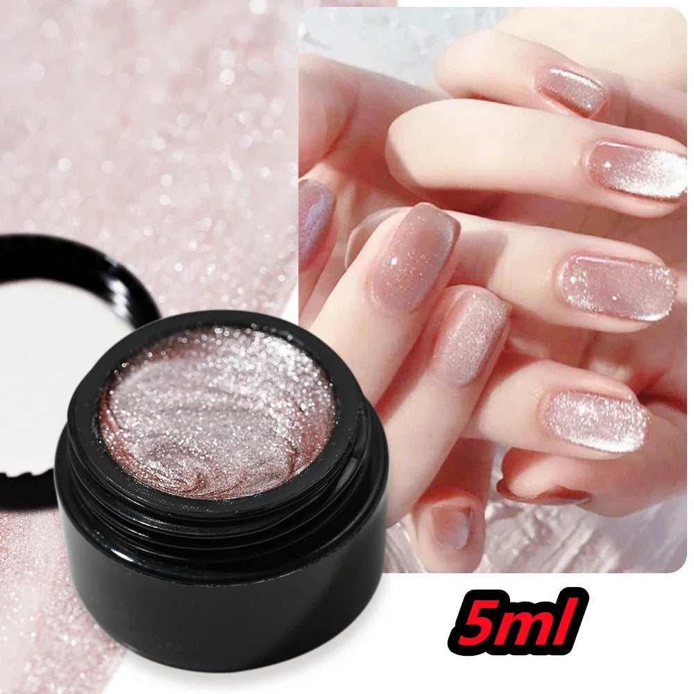 3D Cat Eye Magnetic Nail Art Strip Stick for Gel Polish Design
