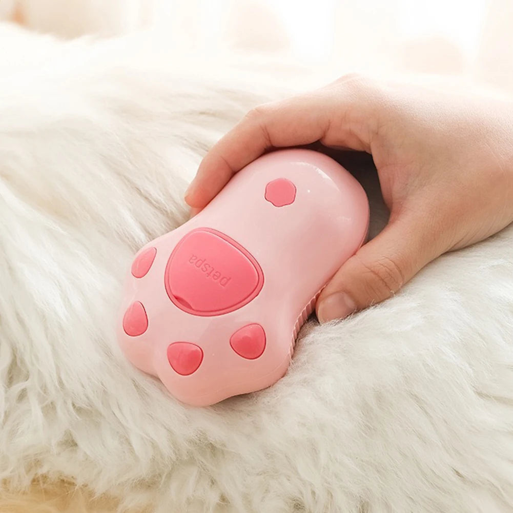 Pet Steam Brush with Massage & Water Spray – Grooming for Cats & Dogs