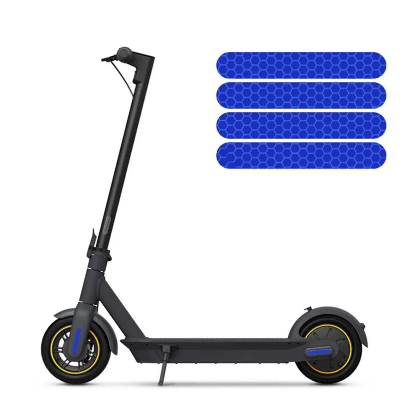 Reflective Stickers for Electric Scooters – Night Safety Accessory