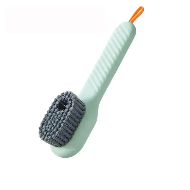 Multifunction Shoe Cleaning Brush with Soap Dispenser & Hook