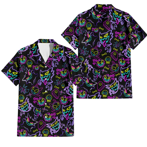 Men’s 3D Hawaiian Shirt with Coconut Tree Print