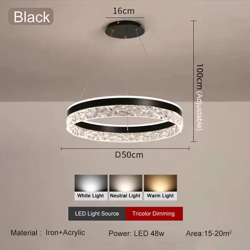 Cartmela Luxe Ring LED Ceiling Light