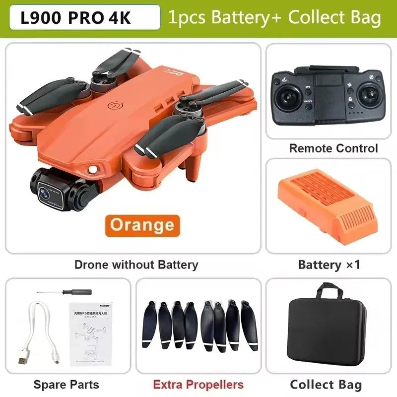 Cartmela L900 Pro SE 4K GPS Drone – Foldable 5G FPV Quadcopter