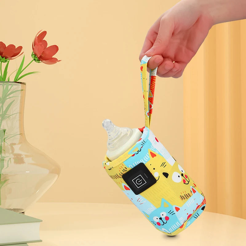 USB Bottle Warmer – Portable Milk & Water Heater Bag