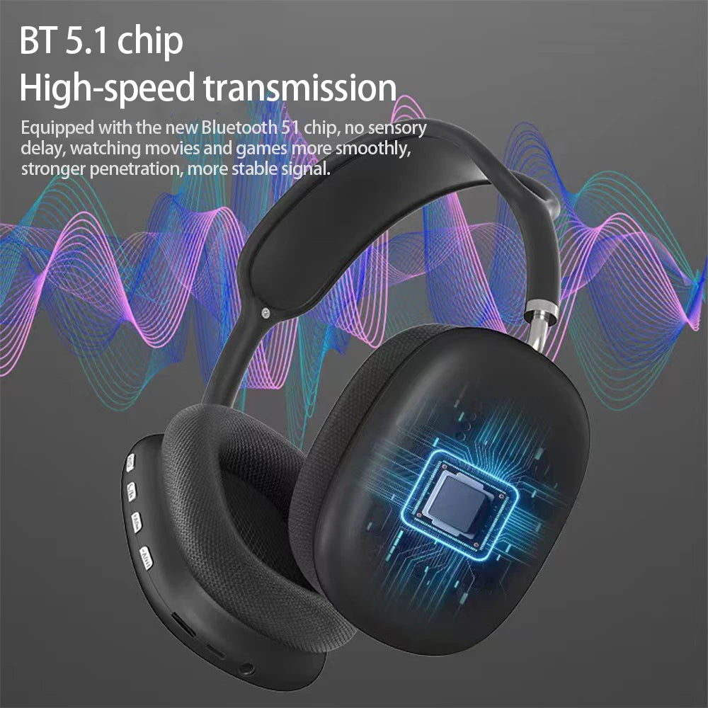 P9 Wireless Bluetooth Earbuds – Noise Cancelling Sports Headset