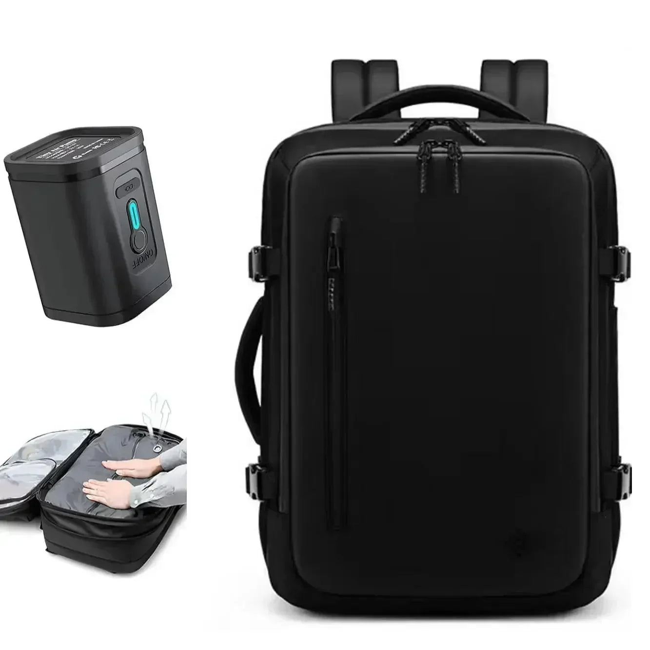 Cartmela 60L Vacuum Compression Backpack with Pump