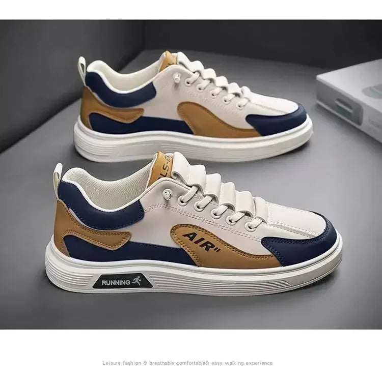 2025 Men’s Leather Casual Shoes – Fashion Sneaker