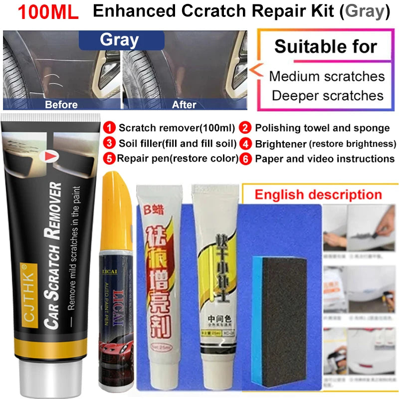 Car Scratch Remover & Polishing Compound for Auto Body Repair