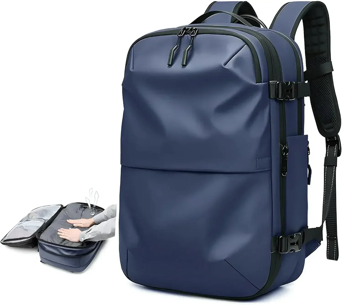 Cartmela 60L Vacuum Compression Backpack with Pump