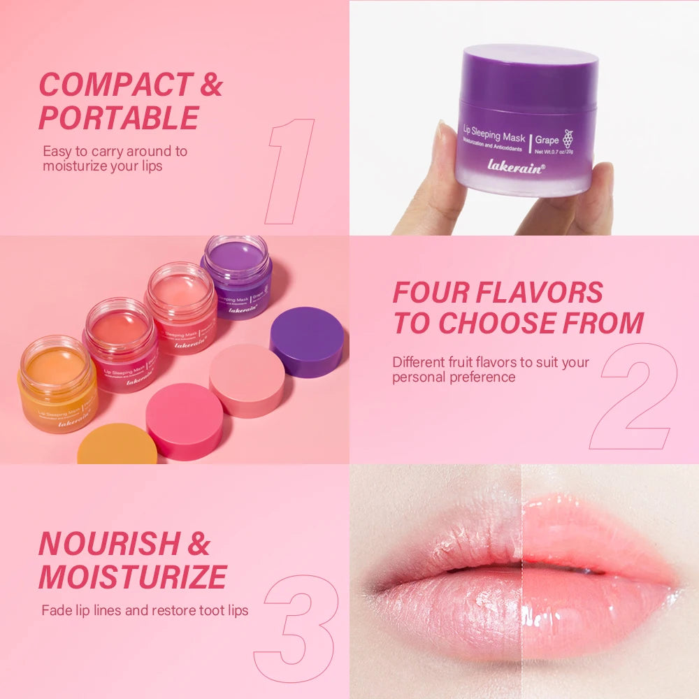20g Night Lip Mask – Moisturizing, Lip Line & Lipitis Treatment