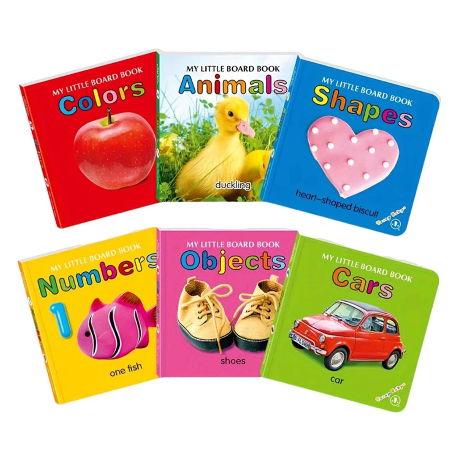 0-2 Years Baby Cognitive Learning Books Set