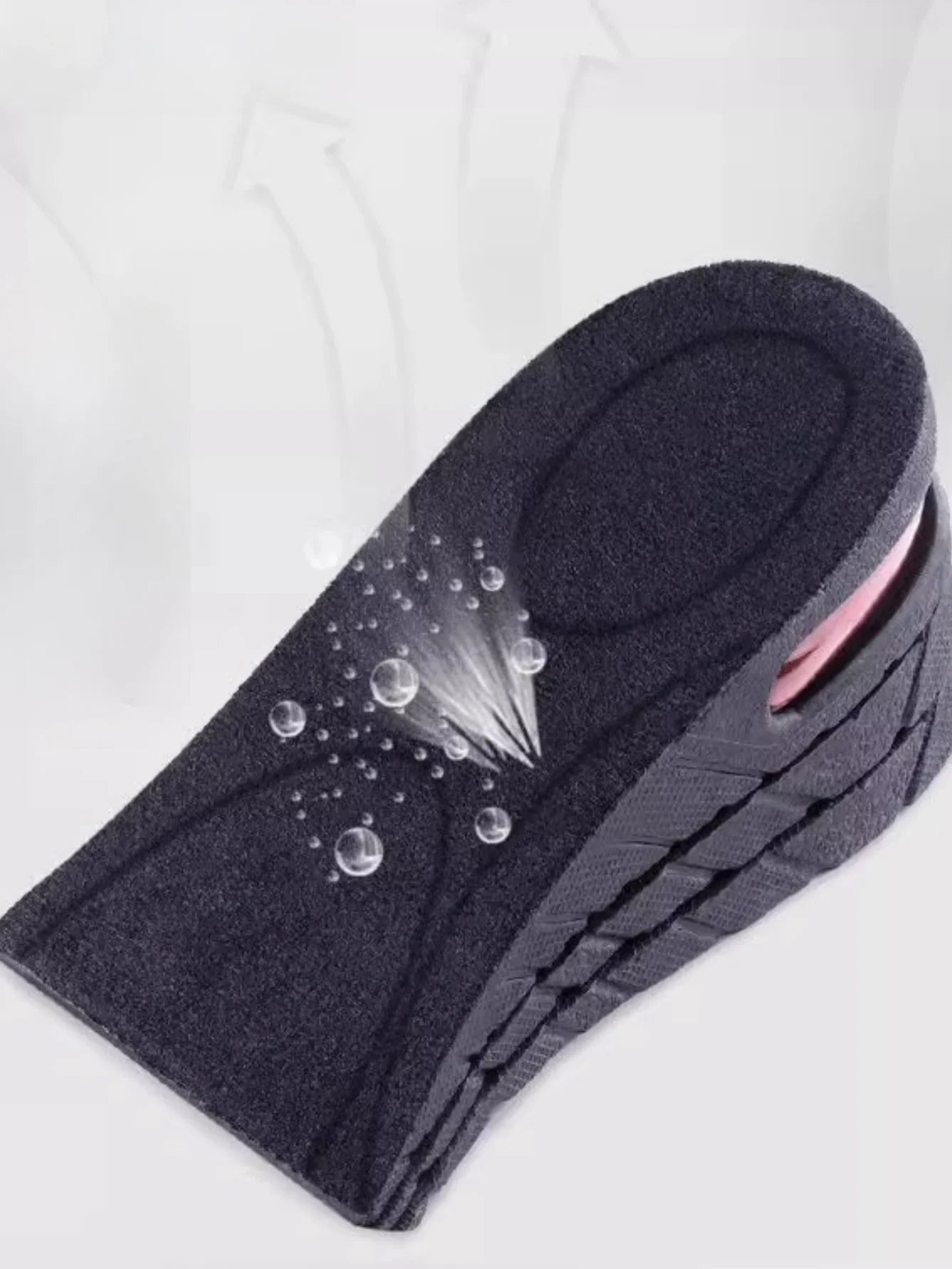 Invisible Inner Elevated Insoles with Air Cushion – One Pair