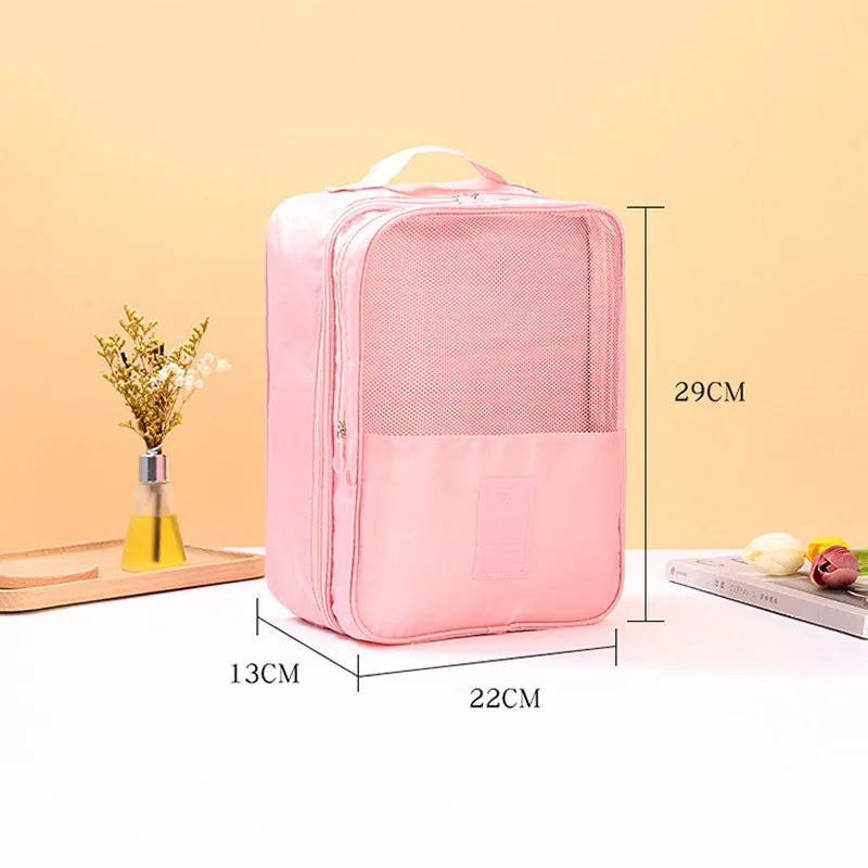 Portable Travel Shoe Bag – Multifunctional Organizer for Clothes & Shoes