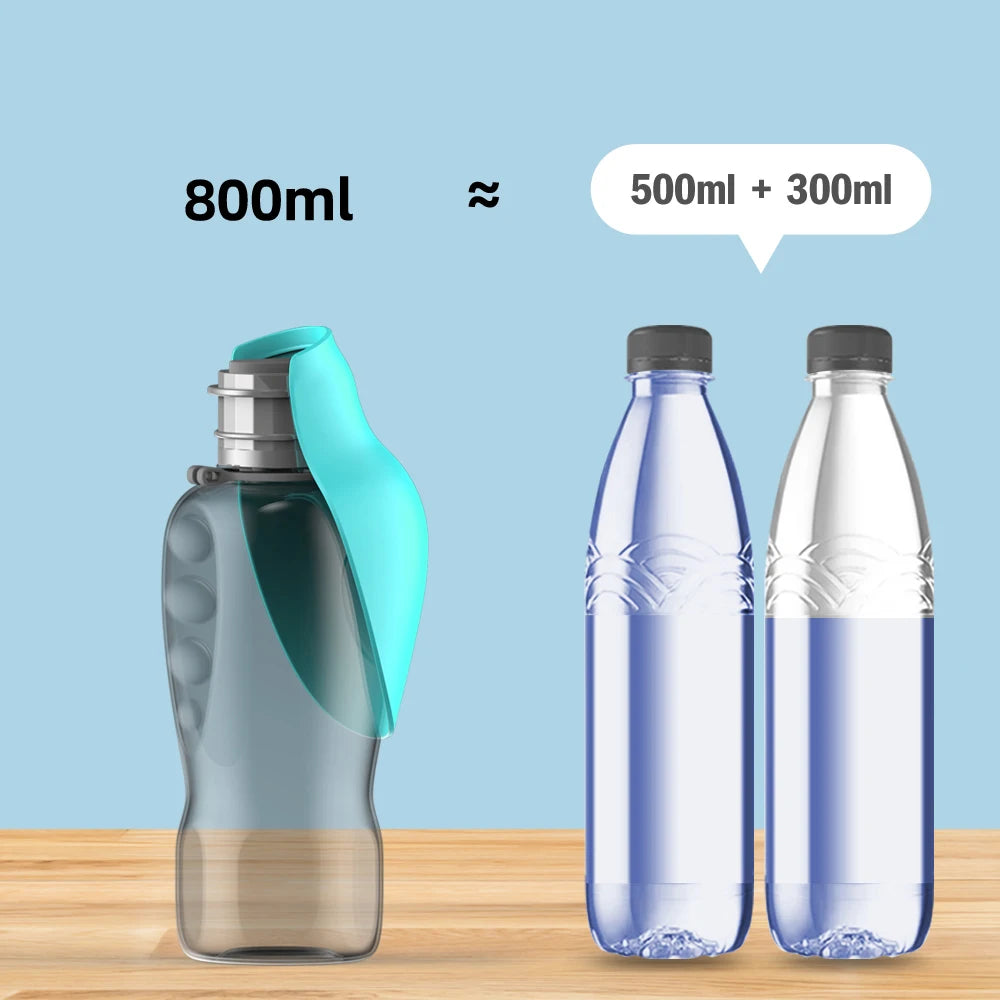 Portable Dog Water Bottle – Travel Dispenser for All Sizes