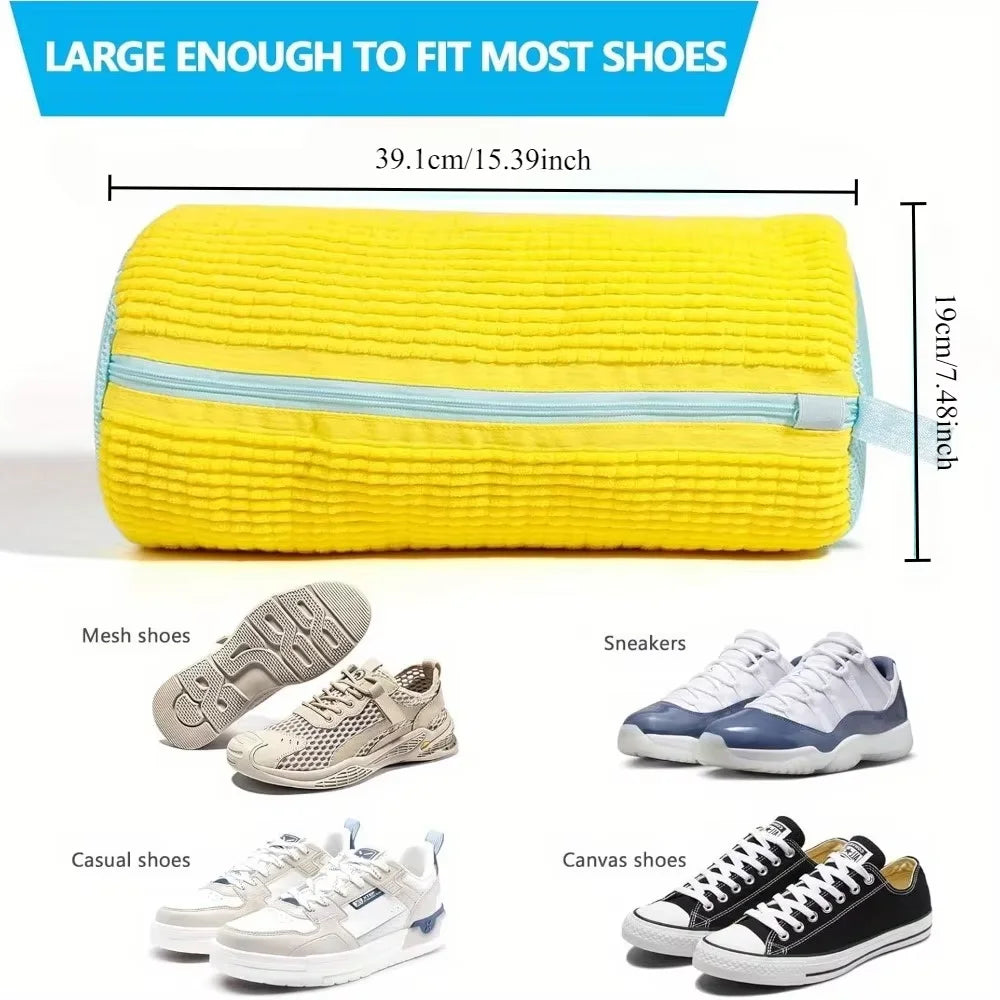 Shoe Washing Bag – Padded Mesh Laundry Protector for Machine Wash