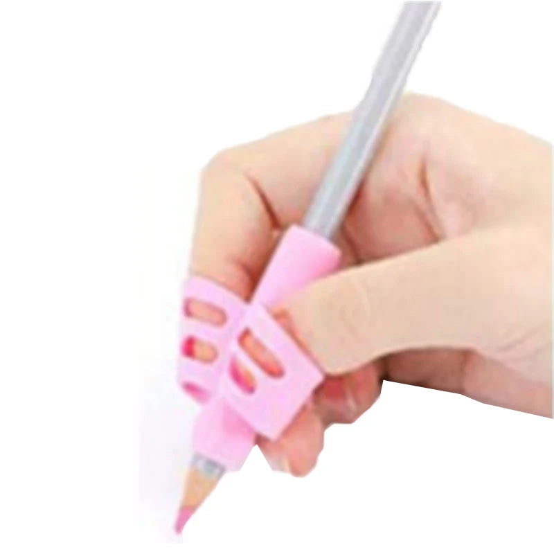 2/4pcs Silicone Pencil Grips – Kids Handwriting Posture Corrector