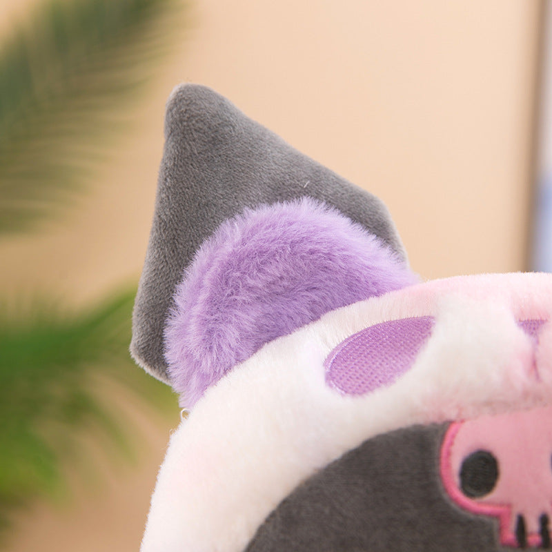 Sanrio 25cm Plush Toy – Kuromi & Cinnamoroll Soft Stuffed Doll Pillow for Kids