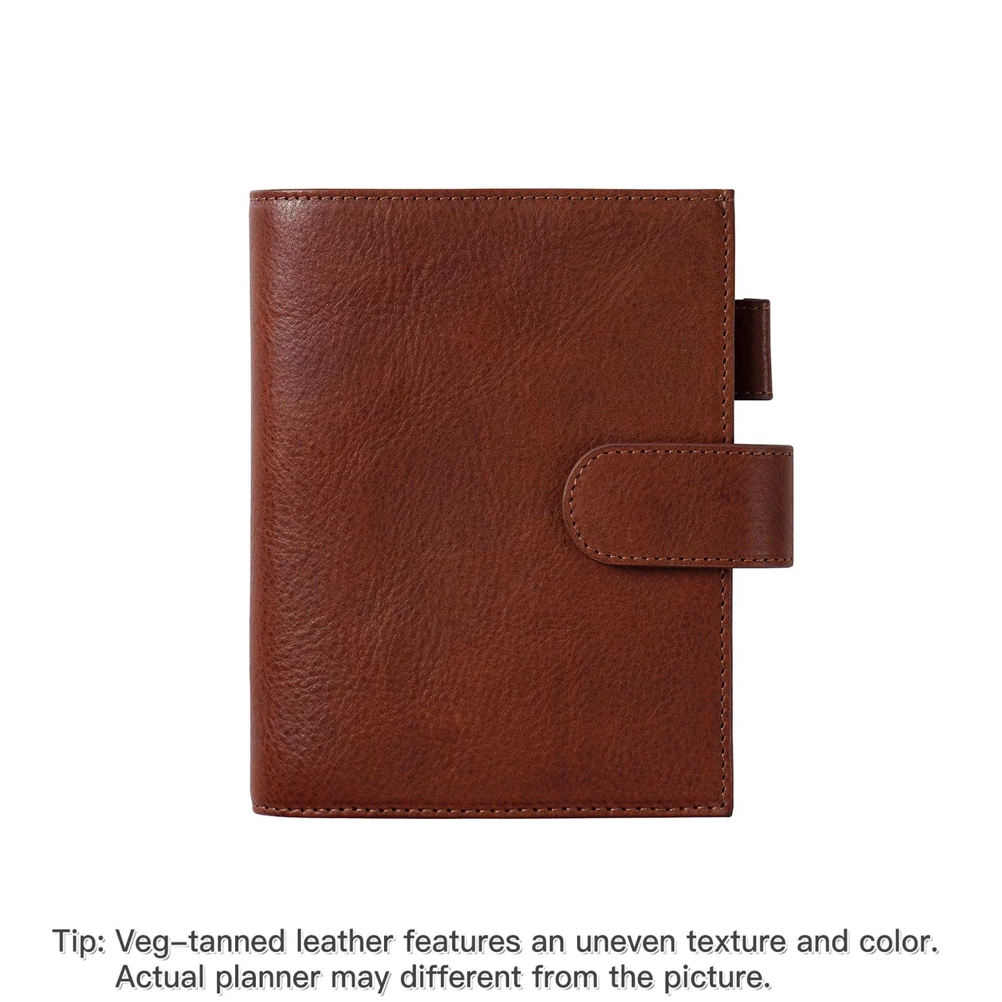 A6 Plus Leather Notebook Cover – Full Grain Vegetable Tanned