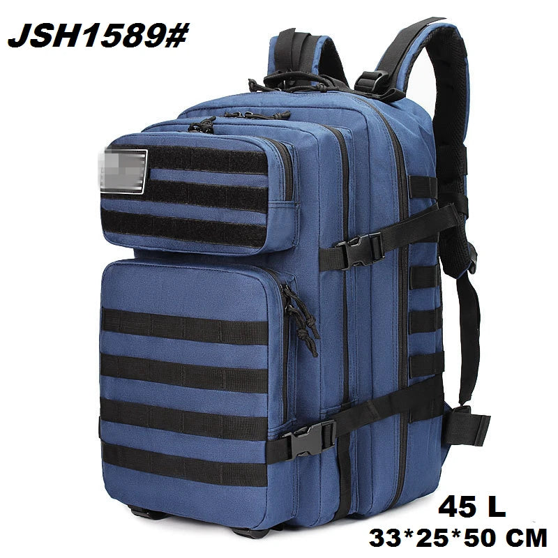 Tactical Backpack – Small Gym, Travel & Hiking Bag with Molle System