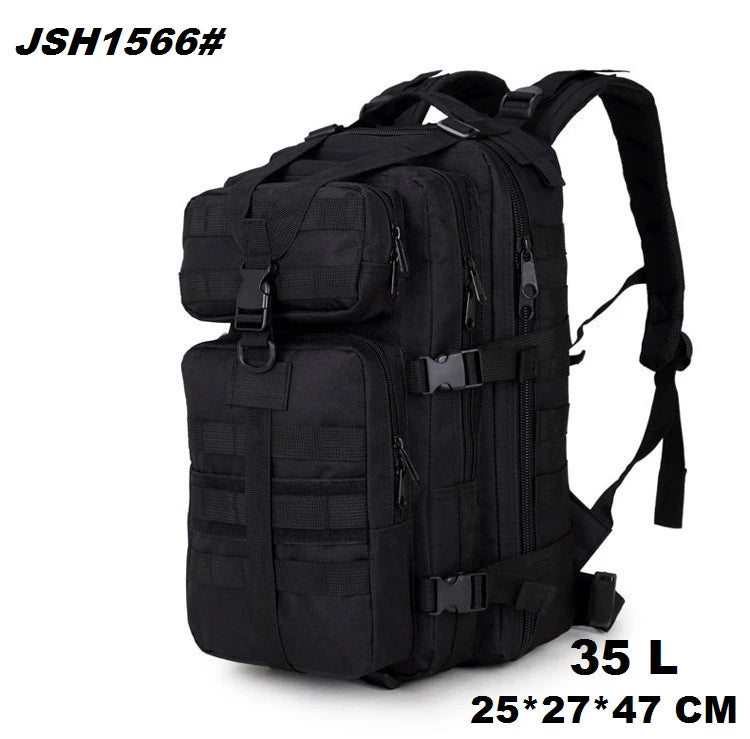 Tactical Backpack – Small Gym, Travel & Hiking Bag with Molle System